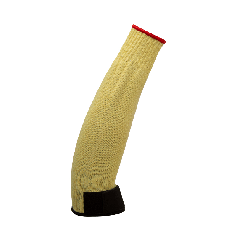 7 Guage Aramid Cut-Resistant Sleeves With Thumb Bowl