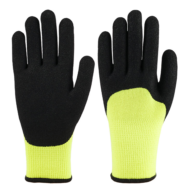 10 Guage Loop Nitrile 3/4 Pieces Nitrile Immersion Matte Fluorescent Yellow